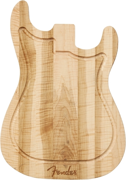 Fender Strat Cutting Board Figured Maple - Cutting board - Main picture