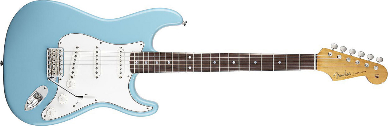 Fender Strat Eric Johnson Usa Sss Rw - Tropical Turquoise - Str shape electric guitar - Main picture