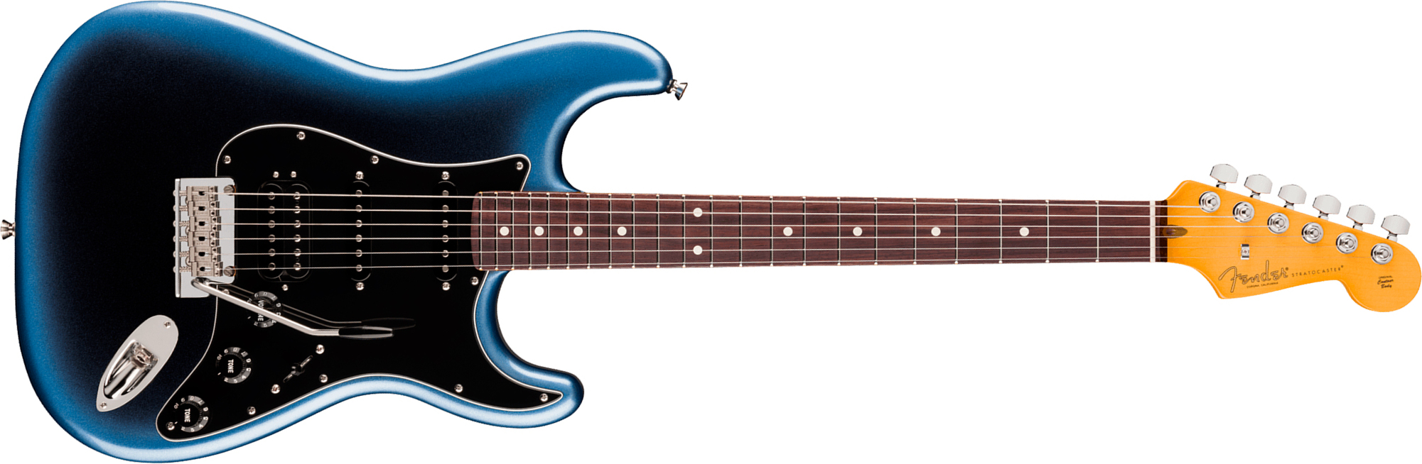 Fender Strat Hss American Pro. Usa Hss Trem Rw - Dark Night - Str shape electric guitar - Main picture