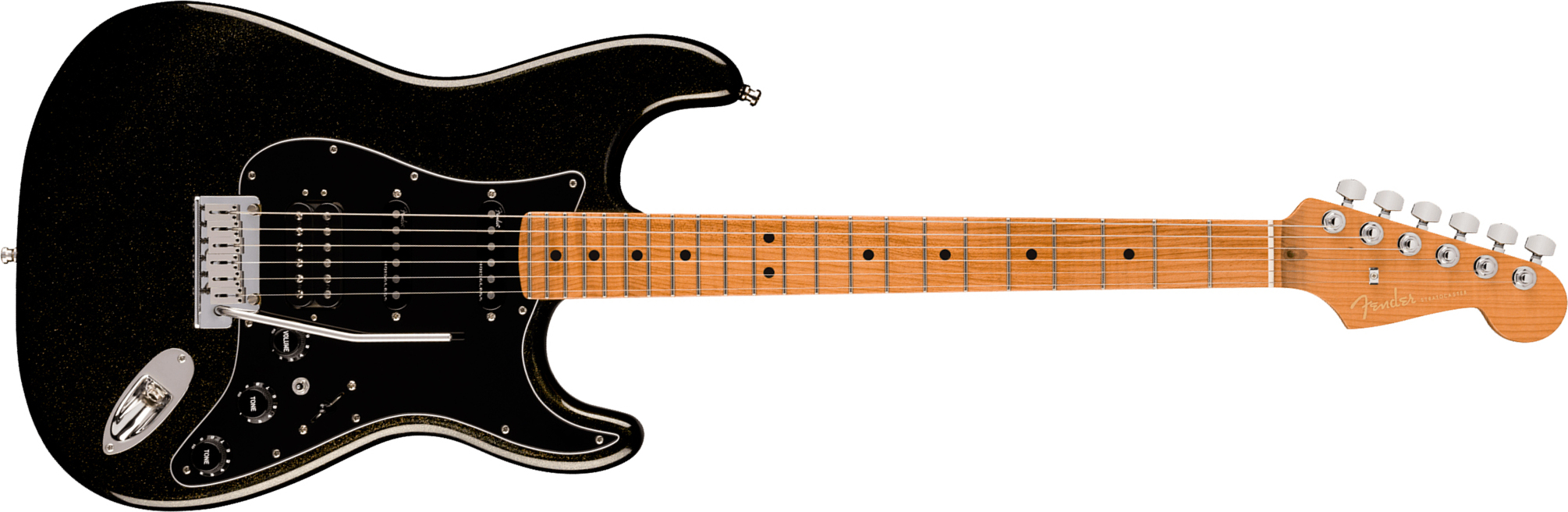 Fender Strat Hss American Ultra Ii Ltd Trem Mn - Gold Dust - Str shape electric guitar - Main picture