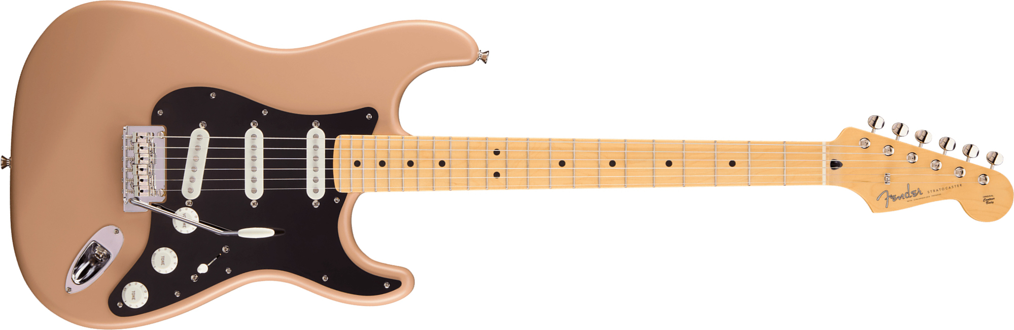 Fender Strat Hybrid Ii Mij Ltd Jap 3s Trem Mn - Sahara Taupe - Str shape electric guitar - Main picture