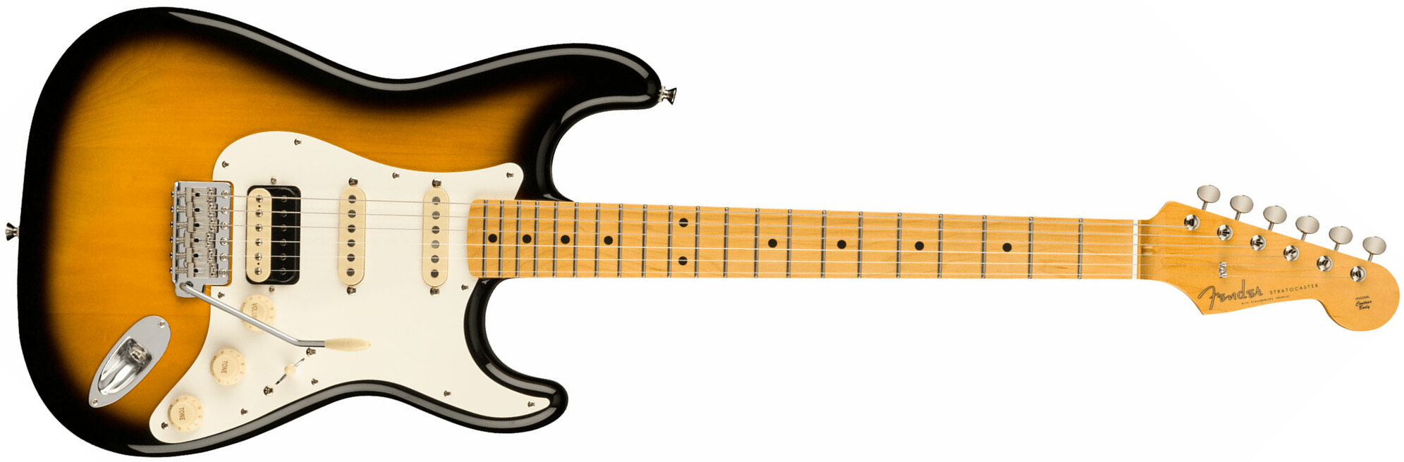 Fender Strat Jv Modified '50s Jap Hss Trem Mn - 2-color Sunburst - Str shape electric guitar - Main picture