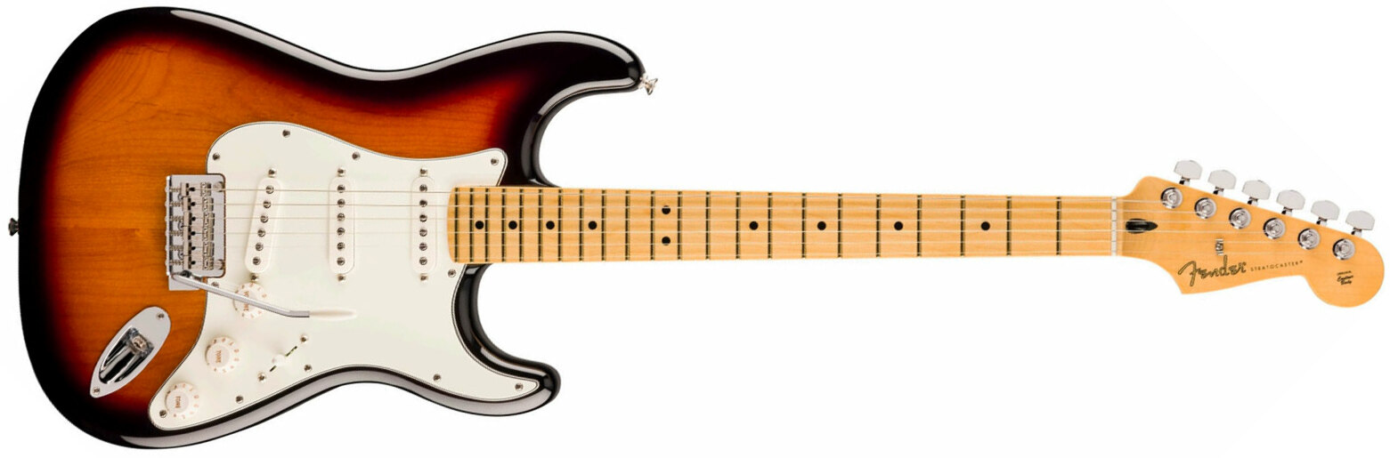 Fender Strat Player 70th Anniversary 3s Trem Mn - Anniversary 2-color Sunburst - Str shape electric guitar - Main picture