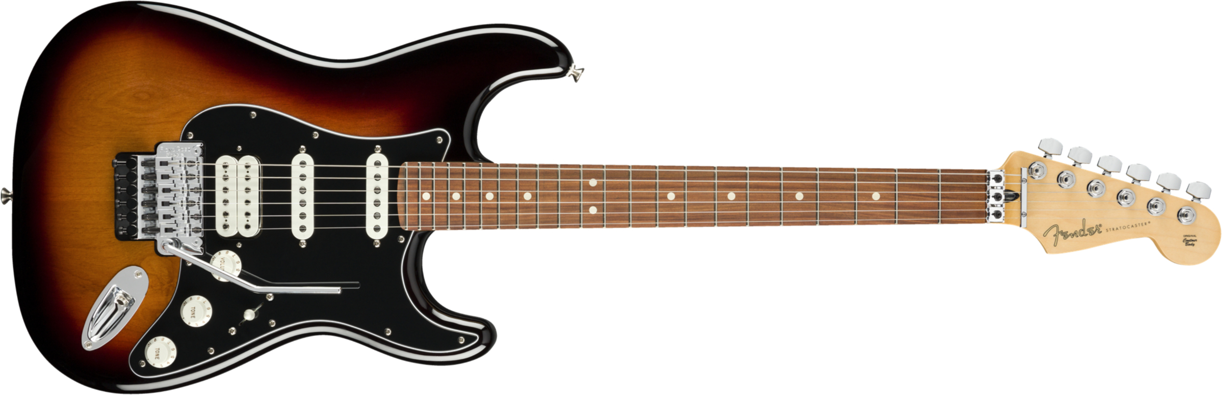 Fender Strat Player Floyd Rose Mex Hss Fr Pf - 3-color Sunburst - Str shape electric guitar - Main picture
