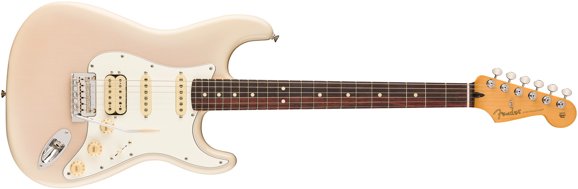 Fender Strat Player Ii Hss Mex Frene Trem Rw - White Blonde - Str shape electric guitar - Main picture