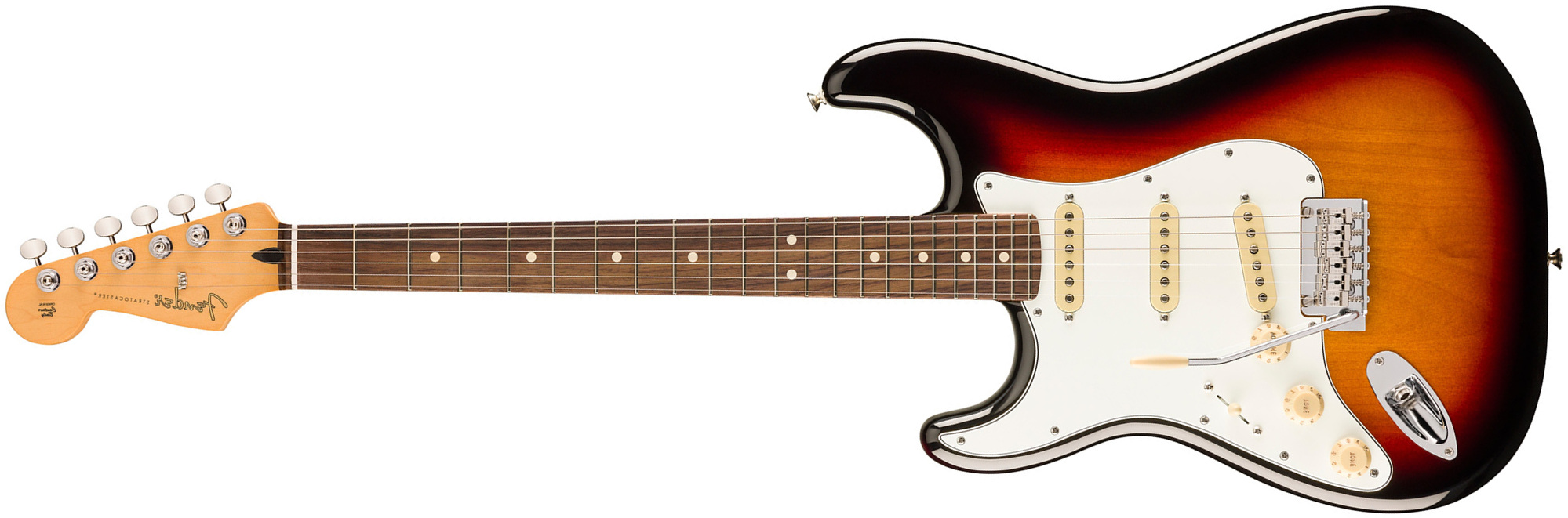 Fender Strat Player Ii Lh Mex Gaucher 3s Trem Rw - 3-color Sunburst - Str shape electric guitar - Main picture