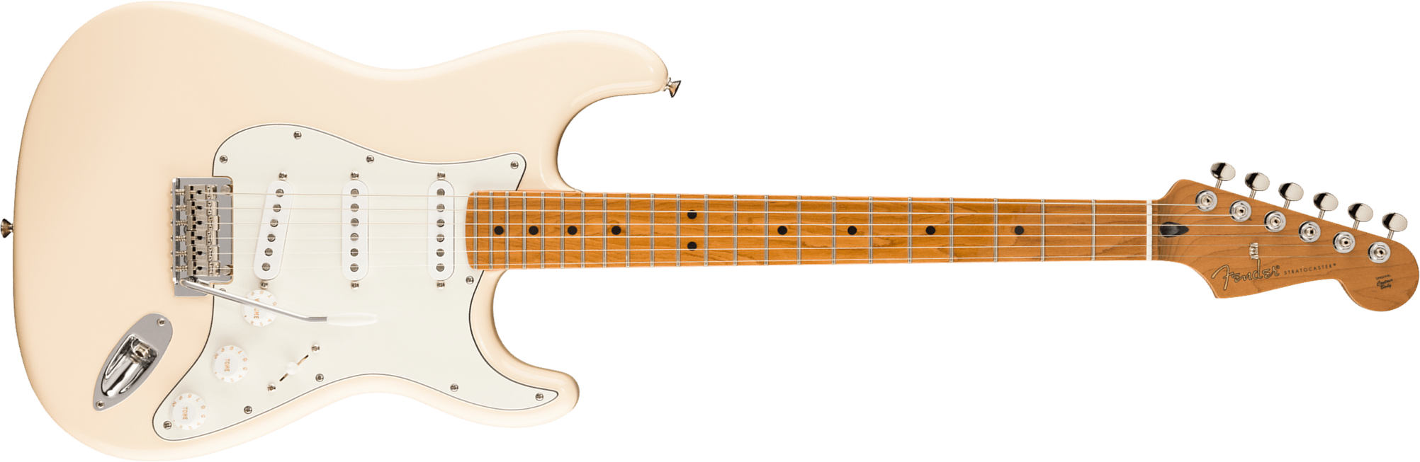 Fender Strat Player Ii Ltd Mex 3s Custom Shop Trem Mn - Olympic White - Str shape electric guitar - Main picture