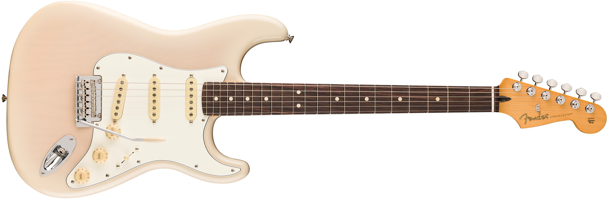 Fender Strat Player Ii Mex Frene 3s Trem Rw - White Blonde - Str shape electric guitar - Main picture