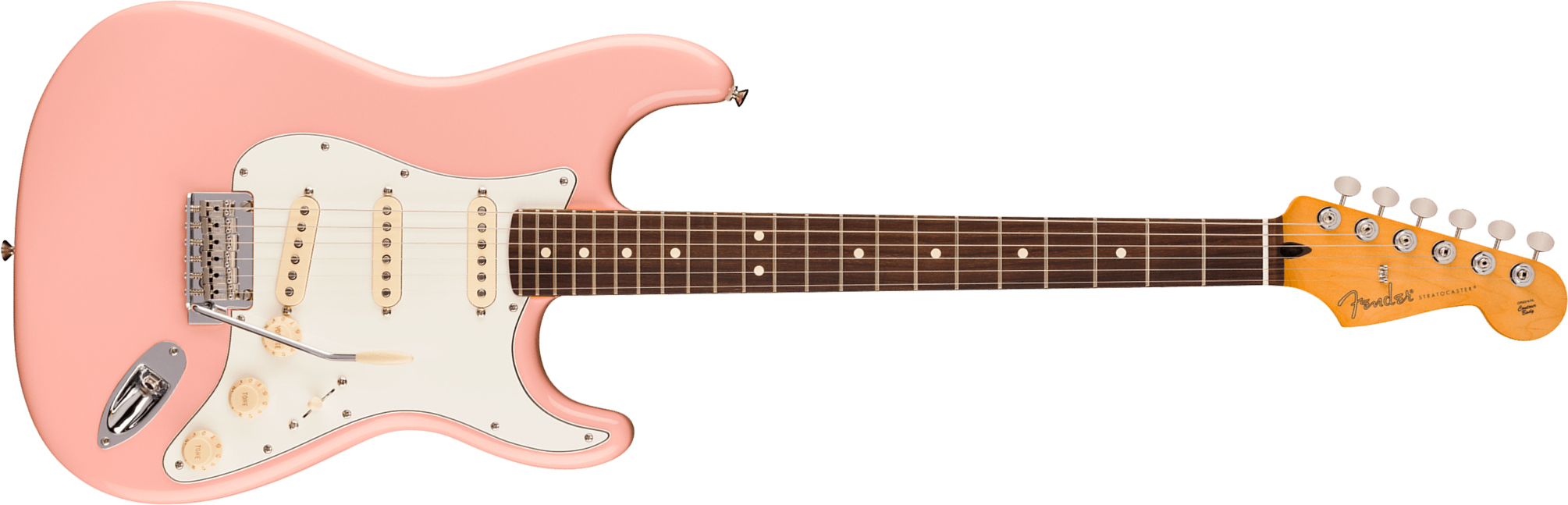 Fender Strat Player Ii Mex Ltd 3s Trem Rw - Shell Pink - Str shape electric guitar - Main picture