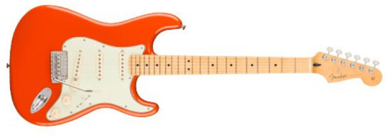 Fender Strat Player Ii Mex Trem 3s Mn - Rallye Orange - Str shape electric guitar - Main picture