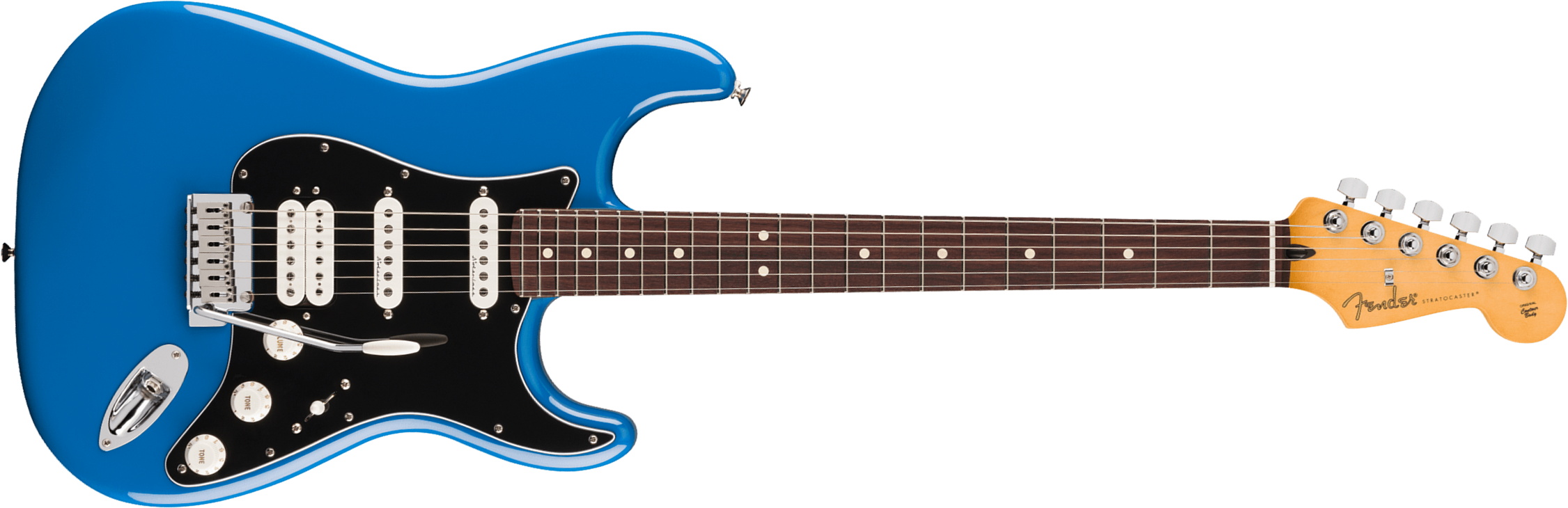 Fender Strat Player Ii Modified Mex Hss Trem Rw - Electric Blue - Str shape electric guitar - Main picture