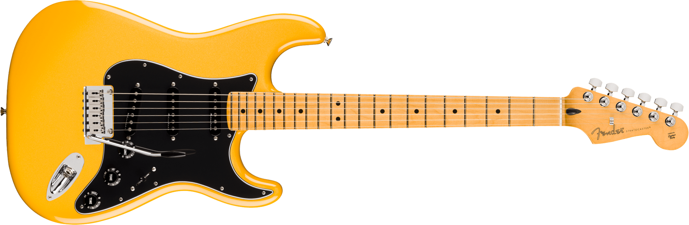 Fender Strat Player Ii Modified Mex 3s Trem Mn - Sunshine Yellow - Str shape electric guitar - Main picture