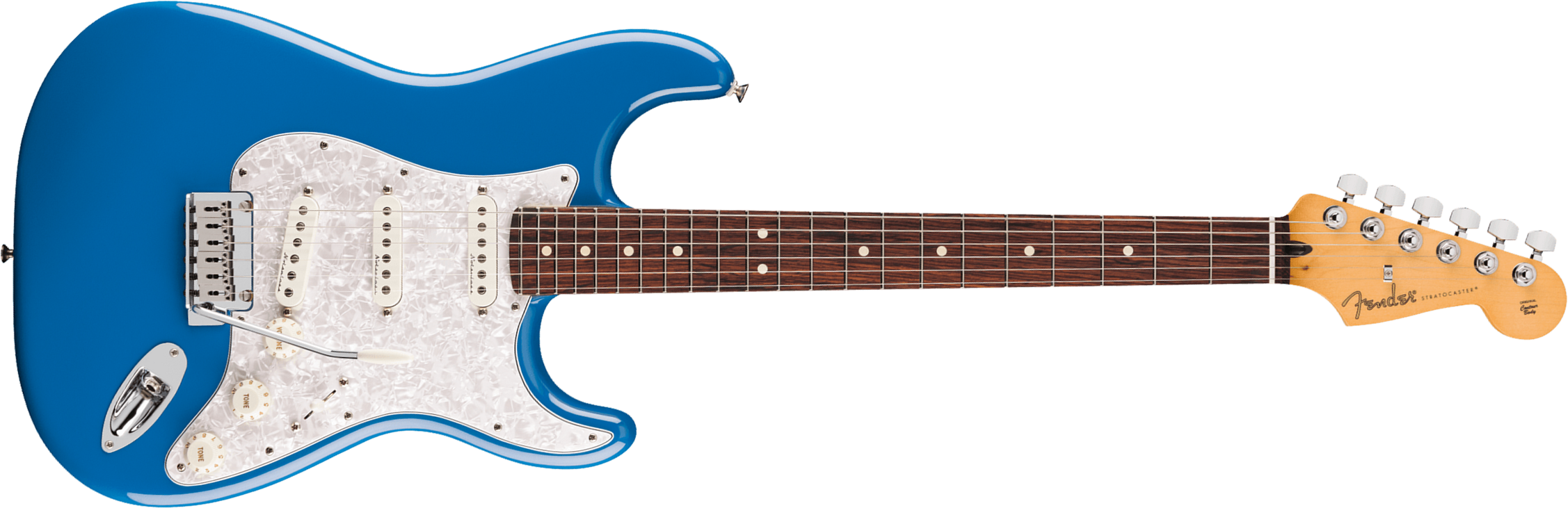 Fender Strat Player Ii Modified Mex 3s Trem Rw - Electric Blue - Str shape electric guitar - Main picture