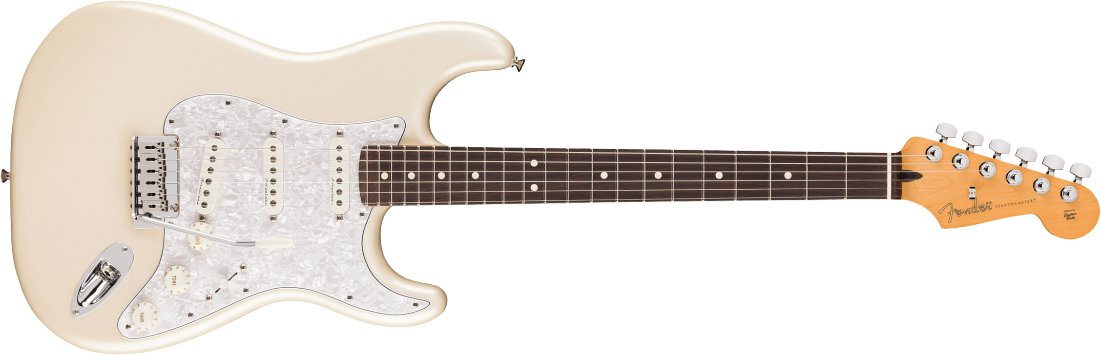 Fender Strat Player Ii Modified Mex 3s Trem Rw - Olympic Pearl - Str shape electric guitar - Main picture