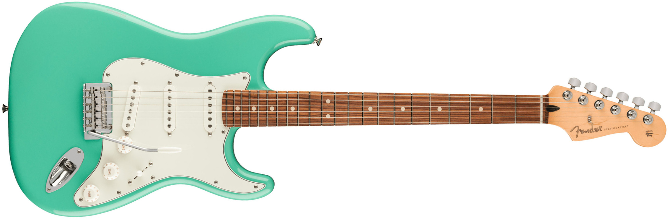 Fender Strat Player Mex 2023 3s Trem Pf - Seafoam Green - Str shape electric guitar - Main picture
