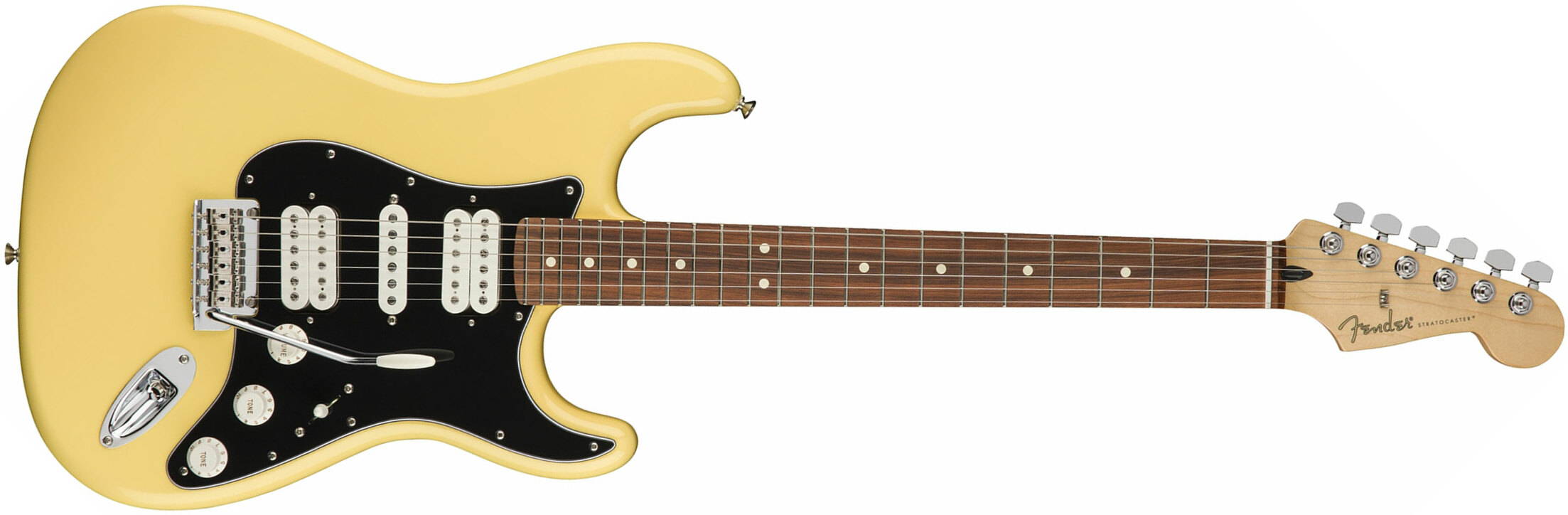 Fender Strat Player Mex Hsh Pf - Buttercream - Str shape electric guitar - Main picture