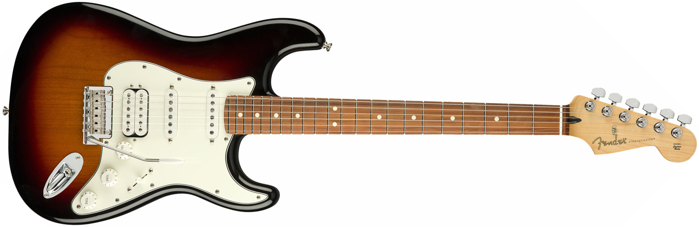 Fender Strat Player Mex Hss Pf - 3-color Sunburst - Str shape electric guitar - Main picture