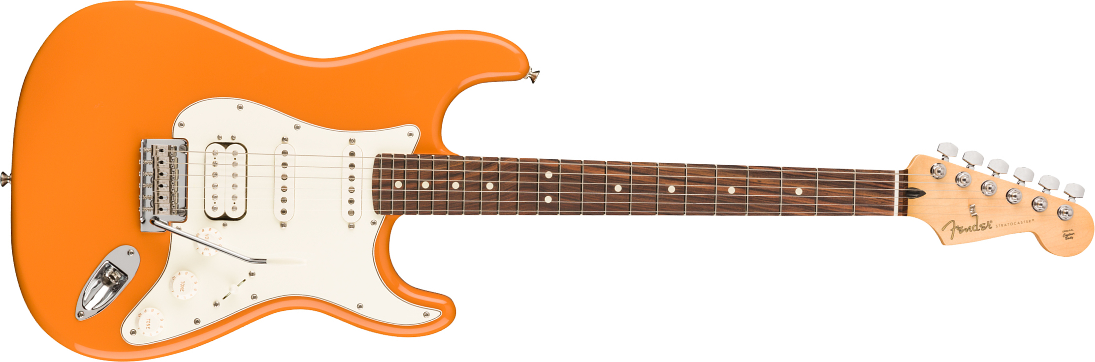 Fender Strat Player Mex Hss Pf - Capri Orange - Str shape electric guitar - Main picture