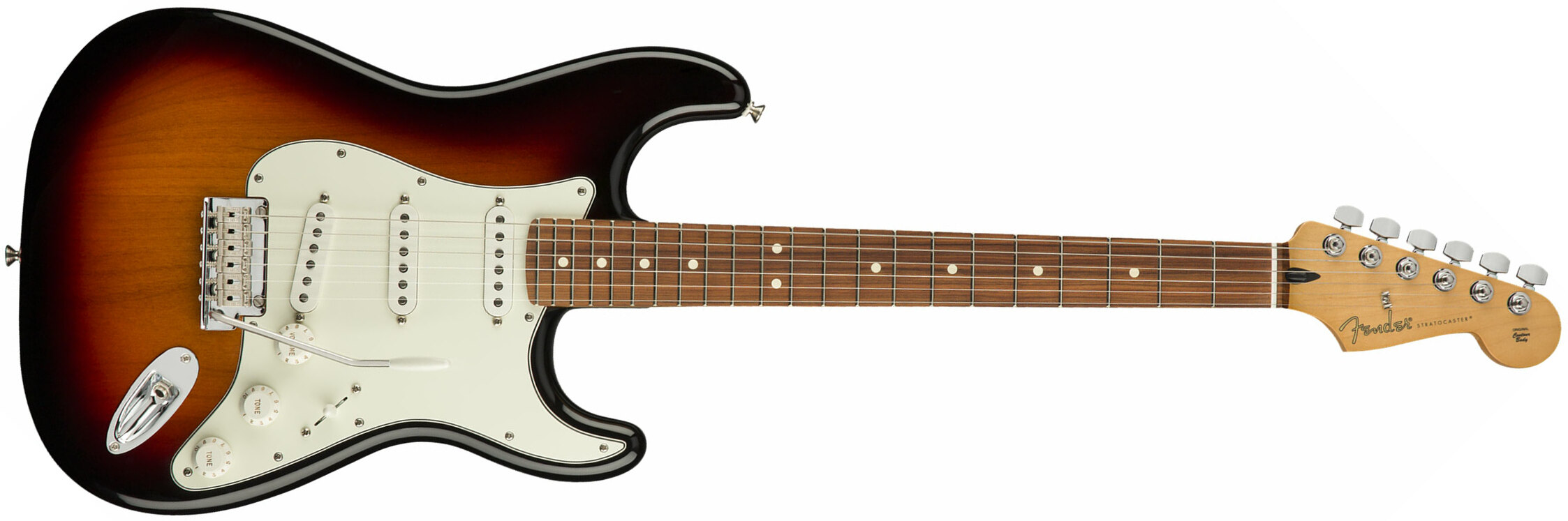 Fender Strat Player Mex Sss Pf - 3-color Sunburst - Str shape electric guitar - Main picture