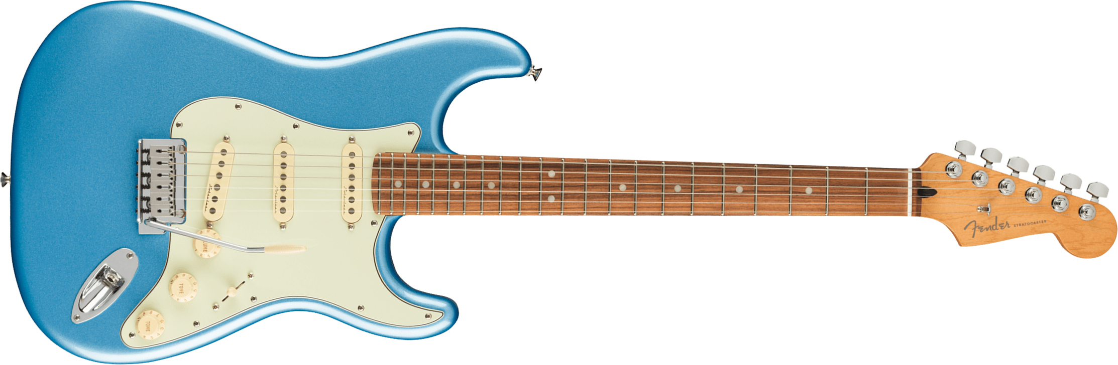 Fender Strat Player Plus Mex 3s Trem Pf - Opal Spark - Str shape electric guitar - Main picture