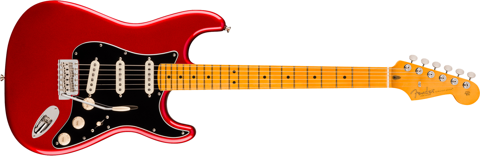 Fender Strat Silent System American Pro. Classic Ltd Usa 3s Trem Mn - Candy Apple Red - Str shape electric guitar - Main picture
