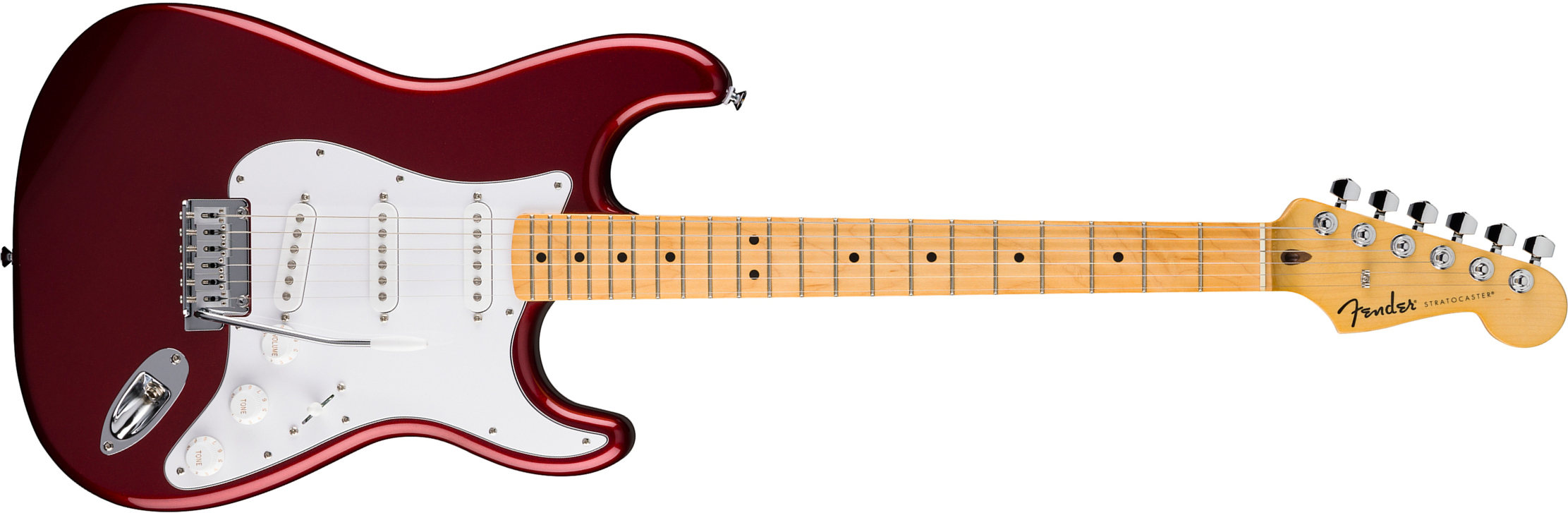 Fender Strat Standard 3s Trem Mn - Candy Cola - Str shape electric guitar - Main picture