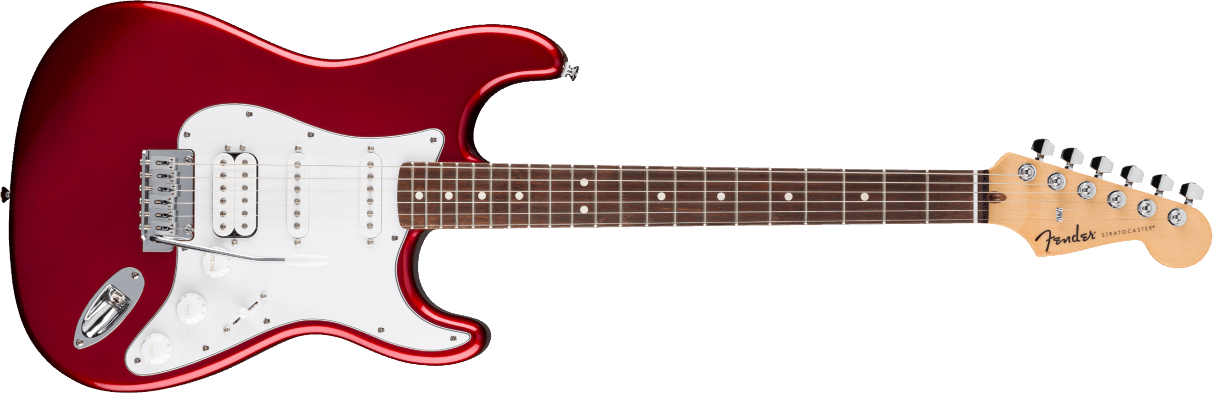 Fender Strat Standard Hss Trem Lau - Candy Cola - Str shape electric guitar - Main picture