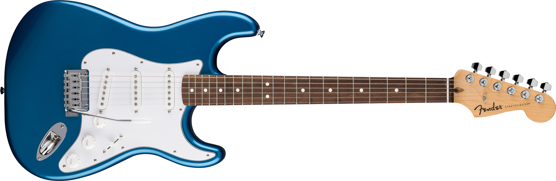 Fender Strat Standard Ind 3s Trem Lau - Aqua Marine Metallic - Str shape electric guitar - Main picture