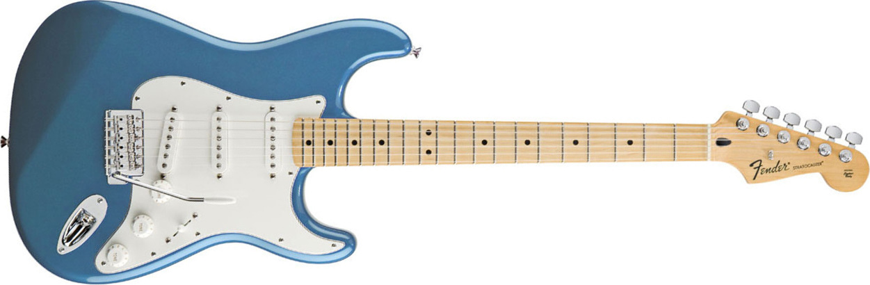 Fender Strat Standard Mex Sss Mn - Lake Placid Blue - Str shape electric guitar - Main picture