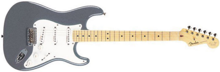 Fender Strat Usa American Artist Eric Clapton 3s Mn Pewter - Str shape electric guitar - Main picture