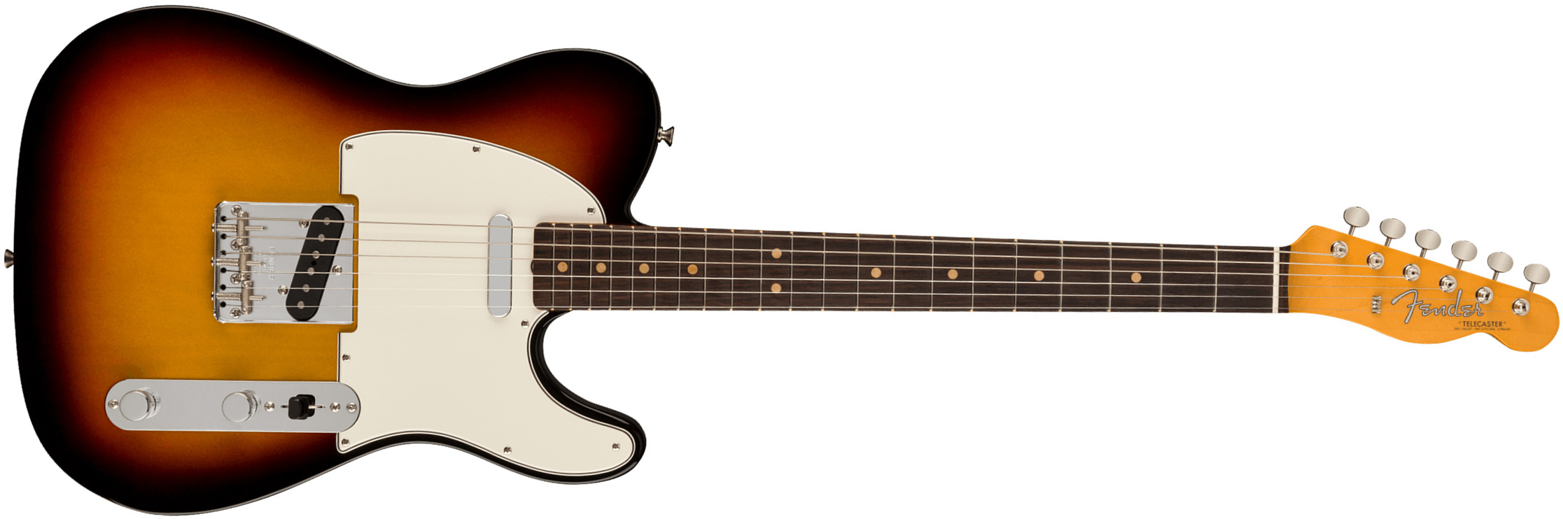 Fender Tele 1963 American Vintage Ii Usa 2s Ht Rw - 3-color Sunburst - Tel shape electric guitar - Main picture