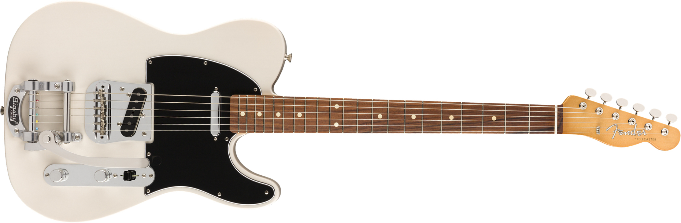 Fender Tele 60s Bigsby Vintera Vintage Mex Pf - White Blonde - Tel shape electric guitar - Main picture