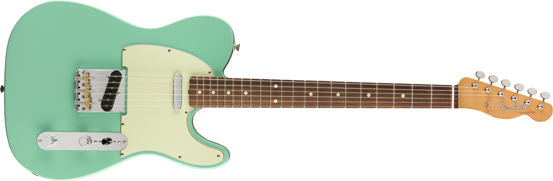 Fender Tele 60s Vintera Modified Mex Pf - Seafoam Green - Tel shape electric guitar - Main picture