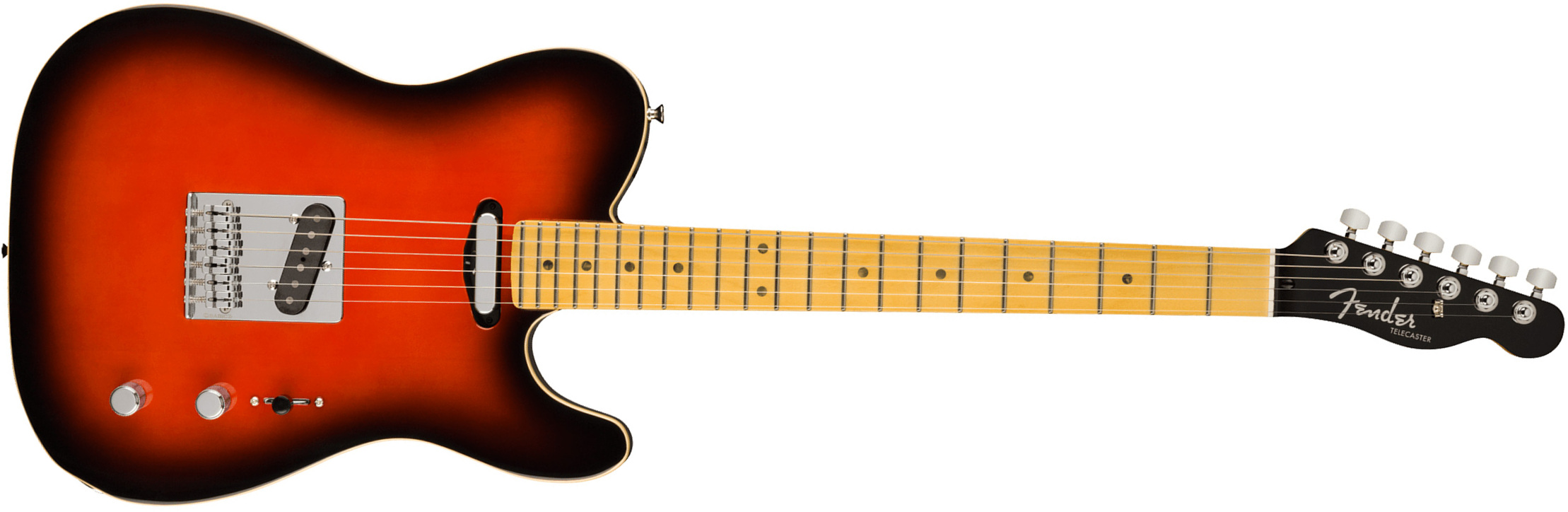 Fender Tele Aerodyne Special Jap 2s Ht Mn - Hot Rod Burst - Tel shape electric guitar - Main picture