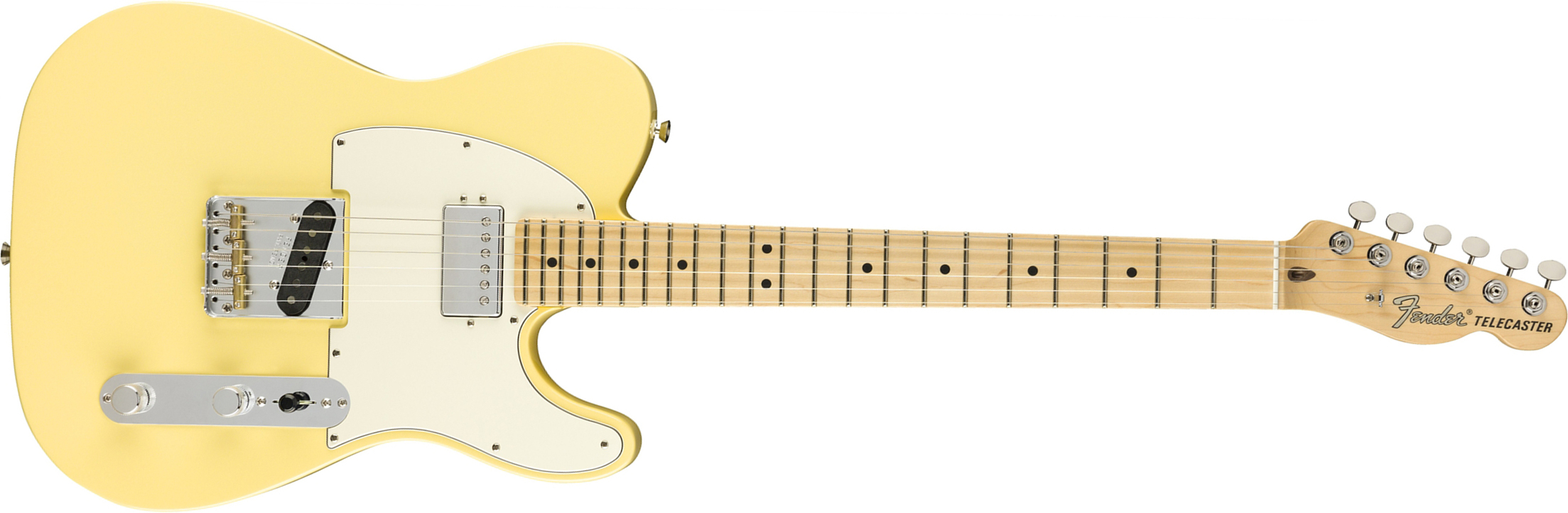 Fender Tele American Performer Hum Usa Sh Mn - Vintage White - Tel shape electric guitar - Main picture