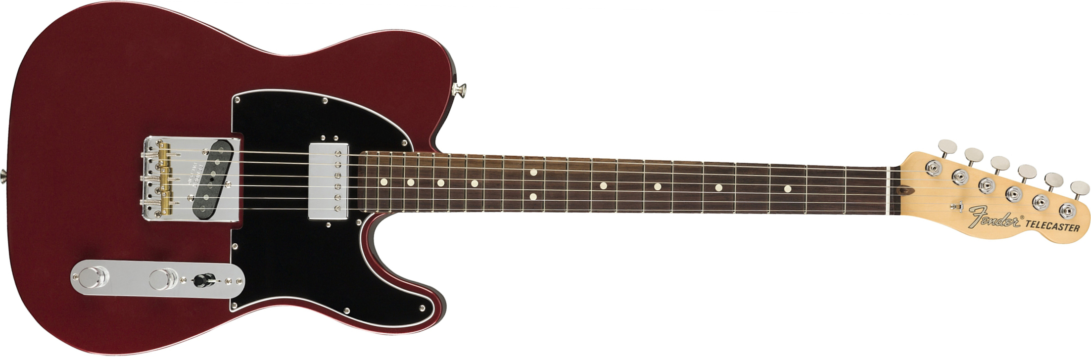 Fender Tele American Performer Hum Usa Sh Rw - Aubergine - Tel shape electric guitar - Main picture