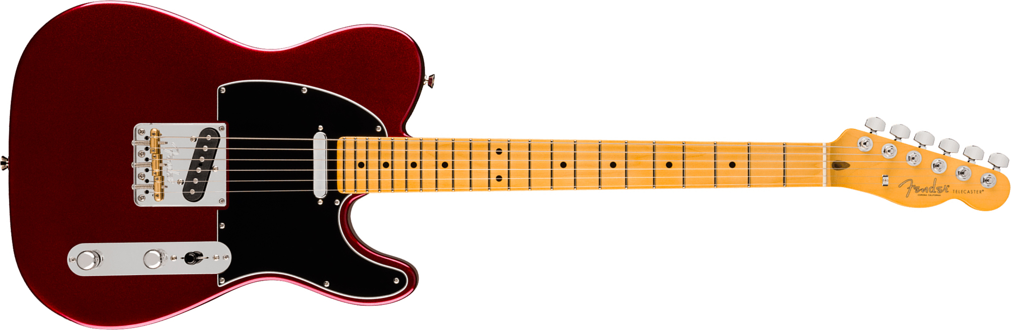 Fender Tele American Pro. Usa  2s Ht Mn - Oxblood - Tel shape electric guitar - Main picture