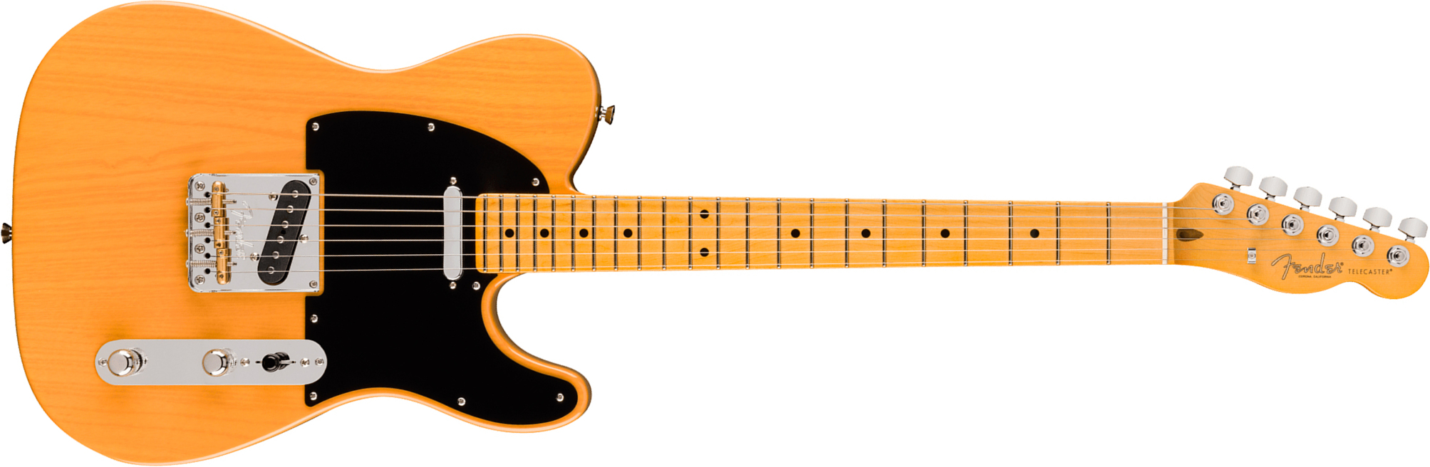 Fender Tele American Pro. Usa  2s Ht Mn - Butterscotch Blonde - Tel shape electric guitar - Main picture