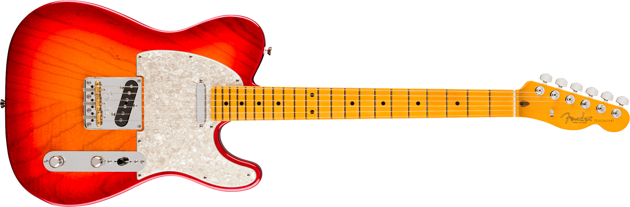 Fender Tele American Pro. Usa  2s Ht Mn - Aged Cherry Burst - Tel shape electric guitar - Main picture