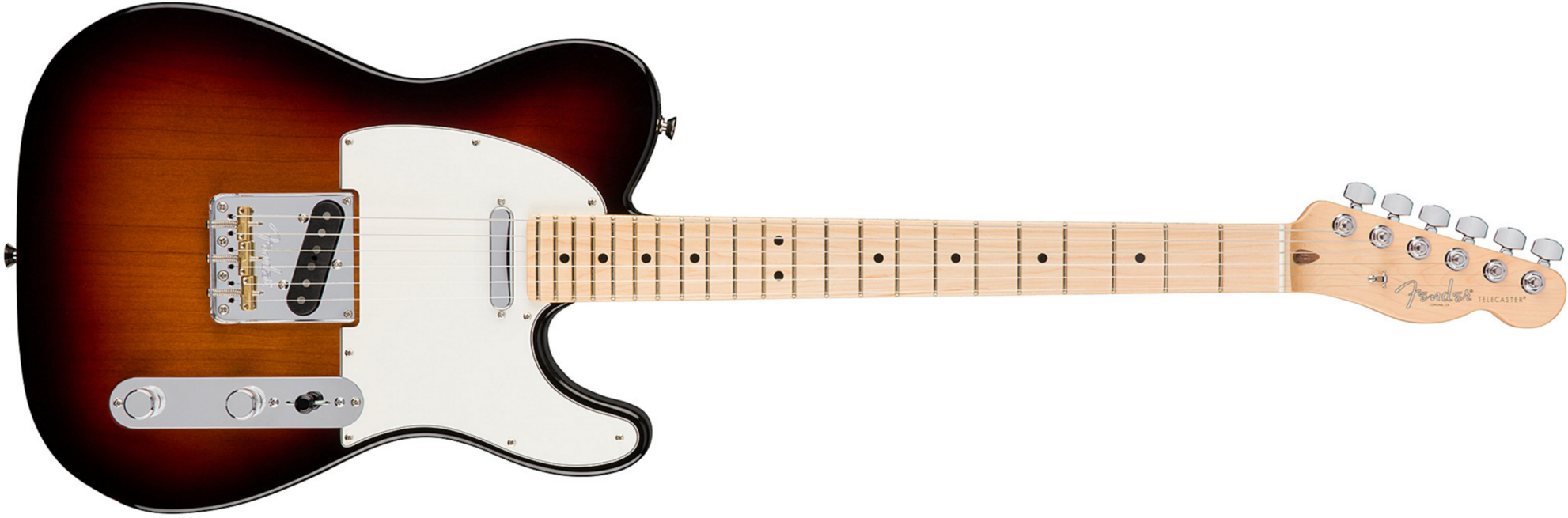 Fender Tele American Professional 2s Usa Mn - 3-color Sunburst - Tel shape electric guitar - Main picture