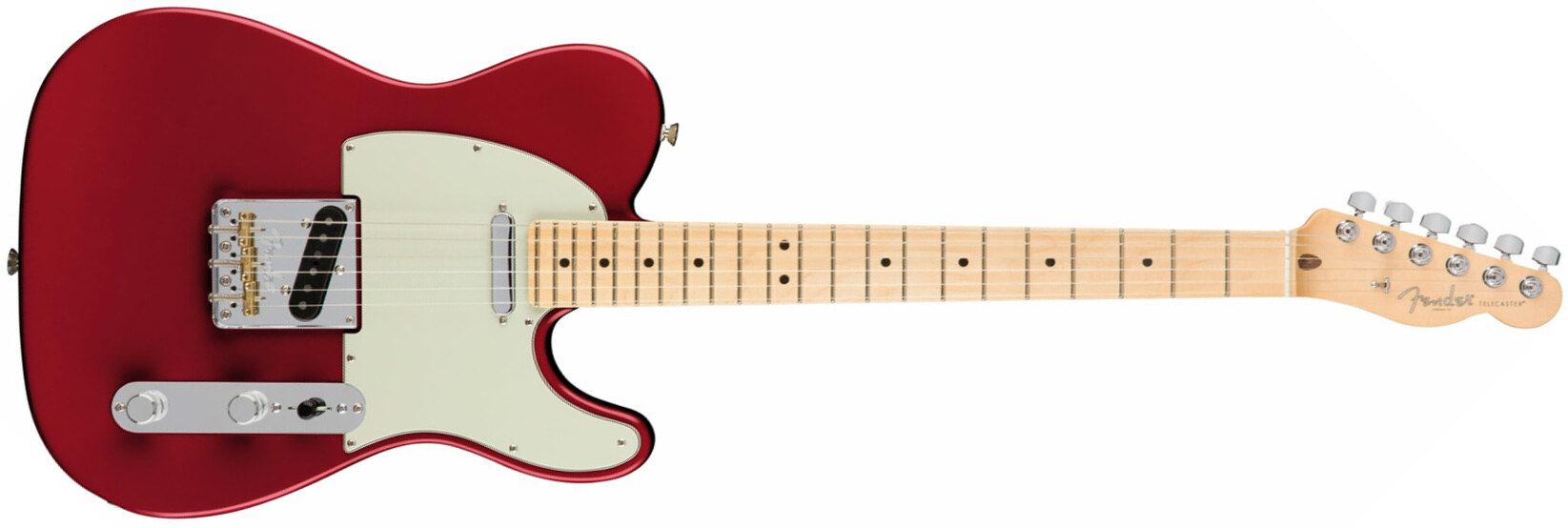 Fender Tele American Professional 2s Usa Mn - Candy Apple Red - Tel shape electric guitar - Main picture