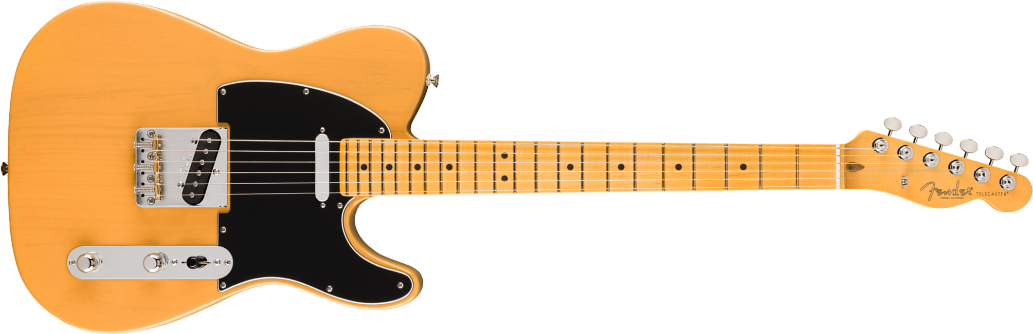 Fender Tele American Professional Classic Usa 2s Ht Mn - Butterscotch Blonde - Tel shape electric guitar - Main picture