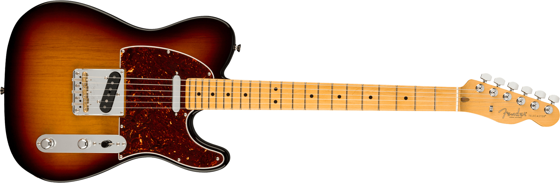 Fender Tele American Professional Ii Usa Mn - 3-color Sunburst - Tel shape electric guitar - Main picture