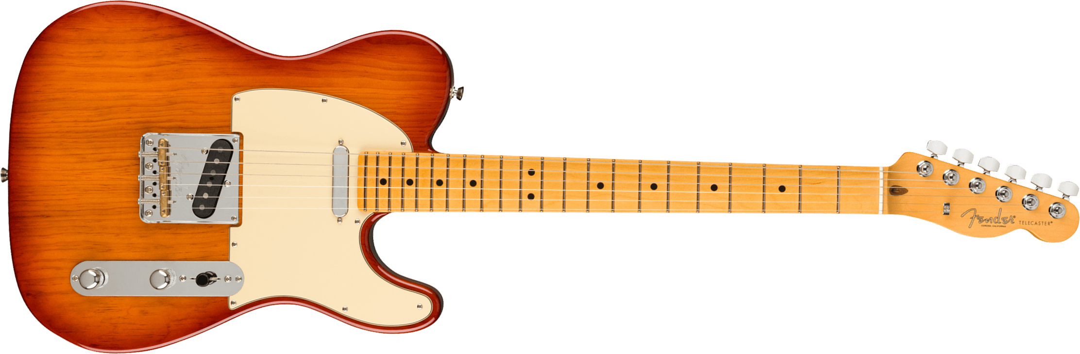 Fender Tele American Professional Ii Usa Mn - Sienna Sunburst - Tel shape electric guitar - Main picture