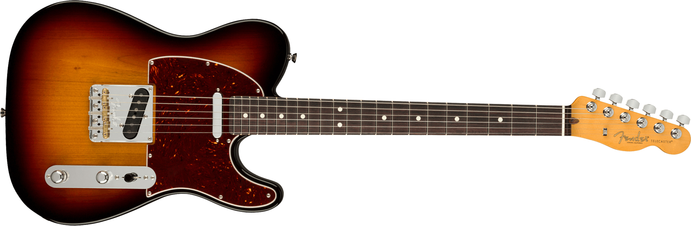 Fender Tele American Professional Ii Usa Rw - 3-color Sunburst - Tel shape electric guitar - Main picture
