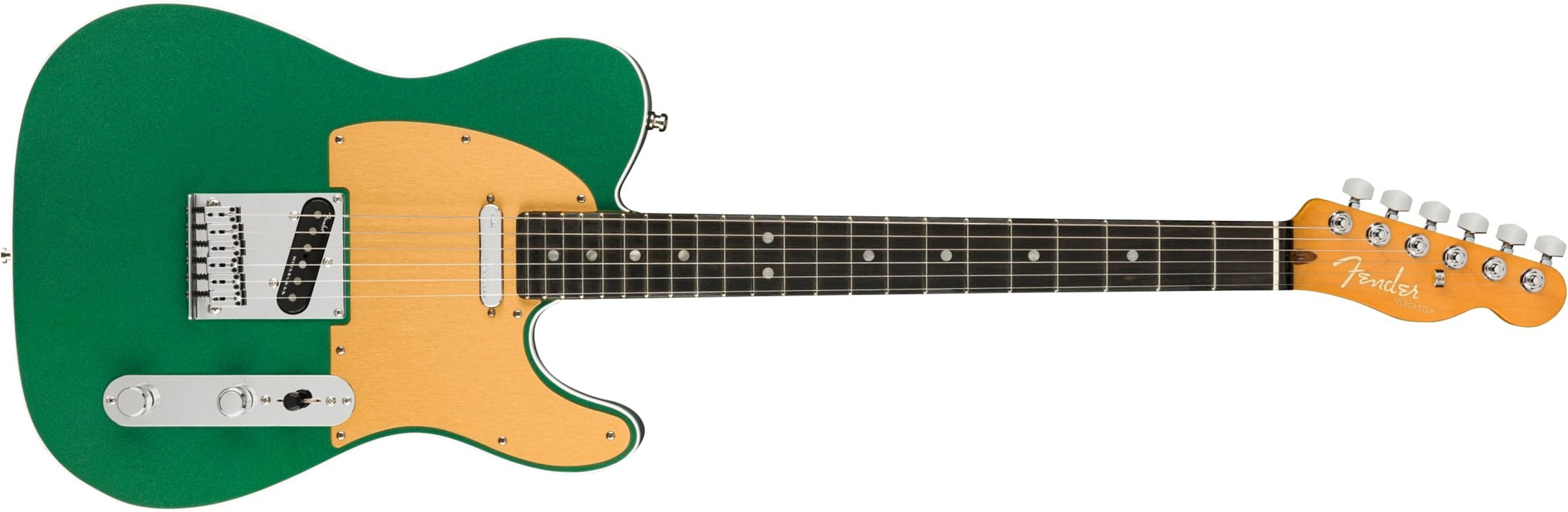 Fender Tele American Ultra Fsr Ltd Usa 2s Ht Eb - Mystic Pine Green - Tel shape electric guitar - Main picture
