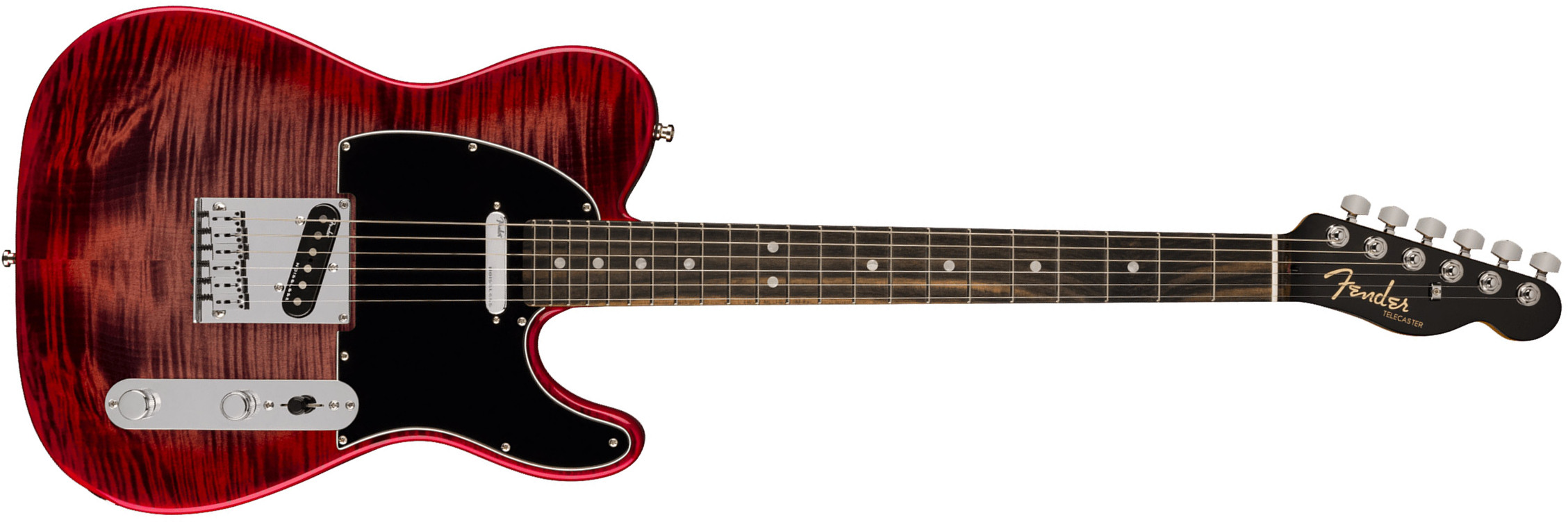 Fender Tele American Ultra Ltd Usa 2s Ht Eb - Umbra - Tel shape electric guitar - Main picture