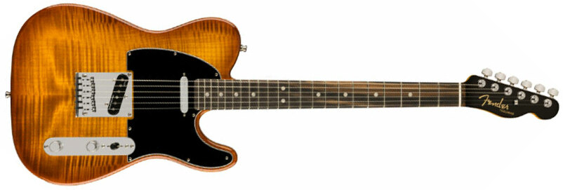 Fender Tele American Ultra Ltd Usa 2s Ht Eb - Tiger's Eye - Tel shape electric guitar - Main picture