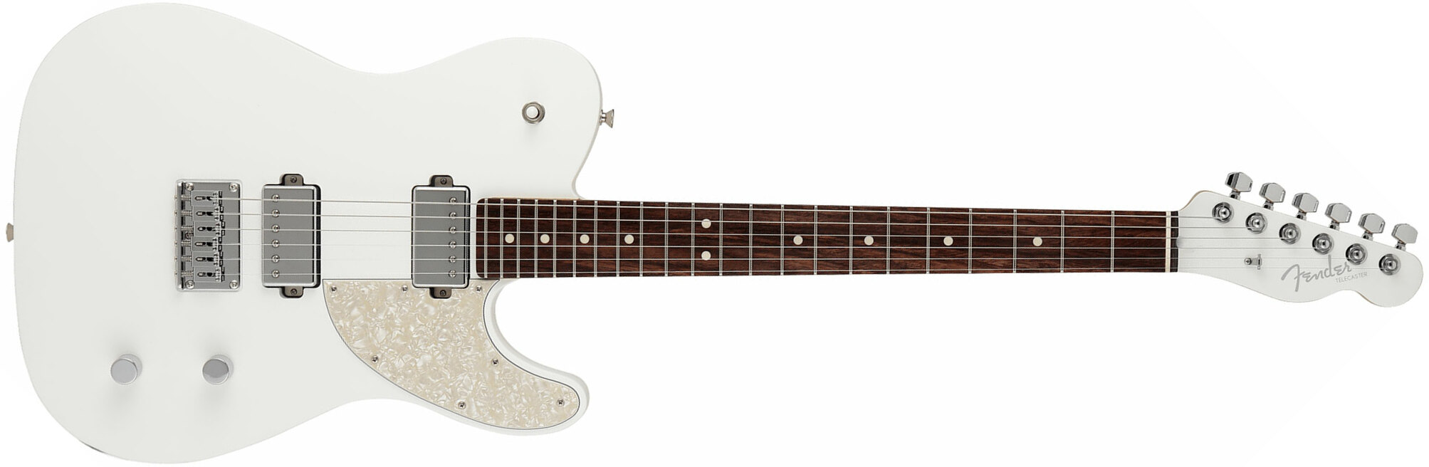 Fender Tele Elemental Mij Jap 2h Ht Rw - Nimbus White - Tel shape electric guitar - Main picture