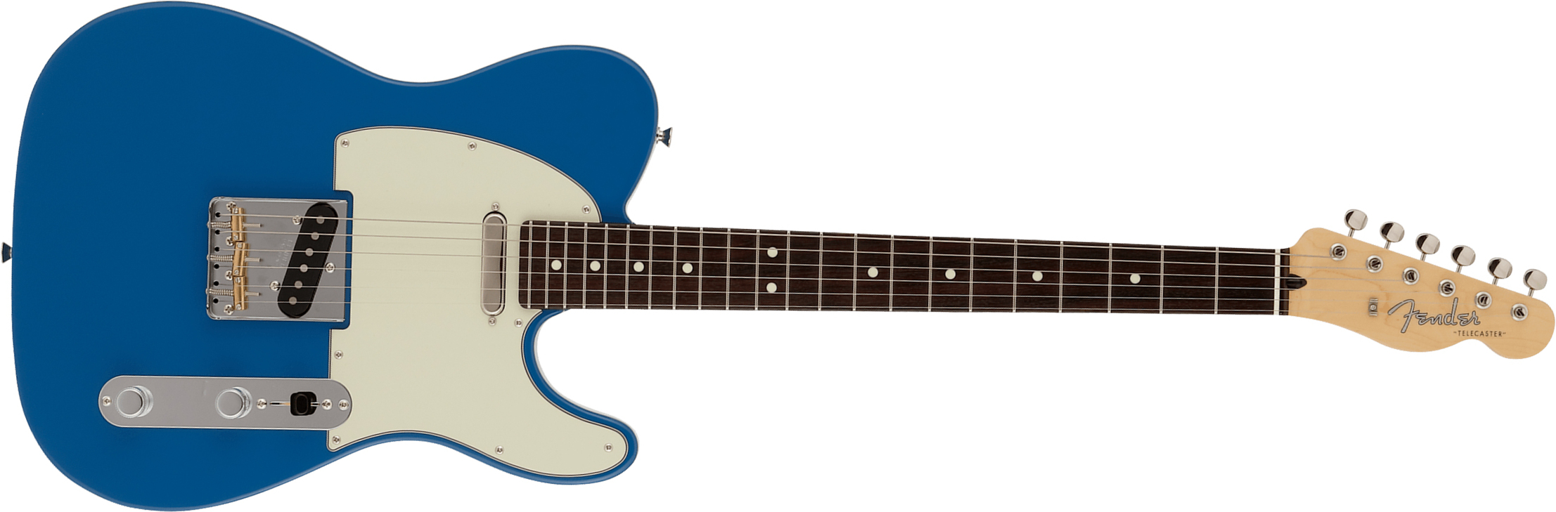 Fender Tele Hybrid Ii Jap 2s Ht Mn - Forest Blue - Tel shape electric guitar - Main picture